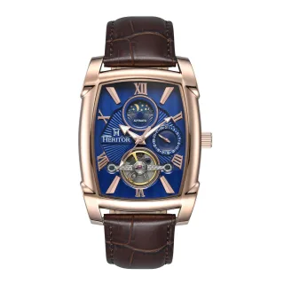 Heritor Automatikuhr Valentin mit Lederarmband und Datum