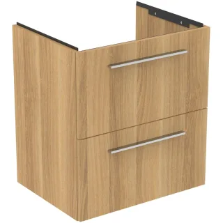 Ideal Standard Waschtisch-Unterschrank i.life A 2 Auszüge 580x440x630mm Eiche Natur, T6850NX T6850NX