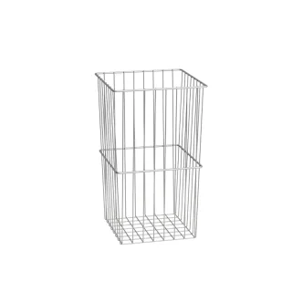 LAUFEN Optionaler Wäschekorb 270x450x270 für Hochschränke, verchromt, 4.9302.0.110.000.1 H4930201100001