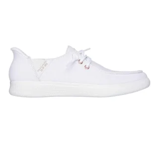 Skechers - "Skipcute" Sneaker für Damen, Canvas (Weiß)