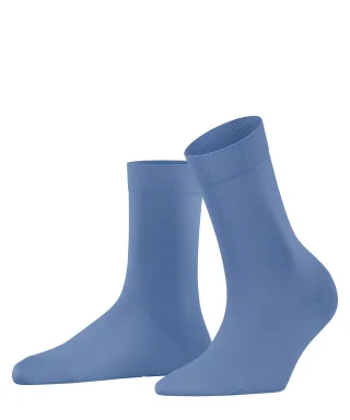 FALKE - FALKE Cotton Touch Damen smoky blue - Gr. - 40.5