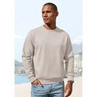 John Devin Sweatshirt Pullover aus Struktur-Qualität