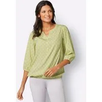 Sieh an! Klassische Bluse Schlupfbluse 3/4-Arm