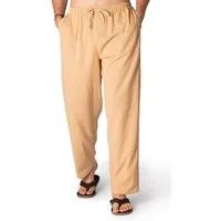 PANASIAM Stoffhose Bundhose 'K' bequeme Unisex Stoffhose aus 100% Baumwolle für Damen und Herren Freizeithose mit Taschen Relaxhose bequeme Sommerhose
