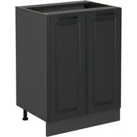 Vicco Unterschrank R-Line, Anthrazit Landhaus/Anthrazit, 60 cm ohne Arbeitsplatte (1-St)