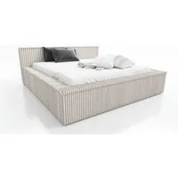 A&J MöbelLand GmbH Polsterbett RIO mit Lattenrost und Bettkasten. (Bett mit Kopfteil. Lattenrost und Bettkasten .Viele Varianten zur Auswahl – wählen Sie Größe und Farbe!, TOP ANGEBOT), Länge: 220 cm Höhe Kopfteil: 100 cm