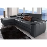sit&more Ecksofa Ascara L-Form, inklusive Boxspring/Federkern-Polsterung, wahlweise mit Bettfunktion