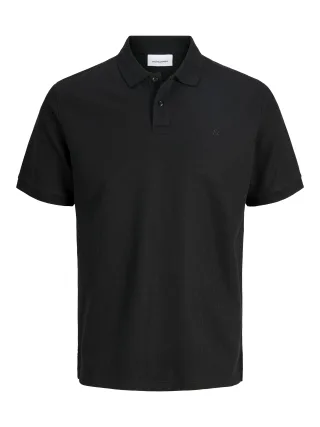 JACK&JONES - JJEAUSTIN POLO SS NOOS Black - Gr. - XS