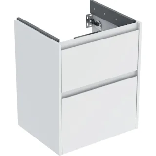 Geberit Renova Plan Unterschrank für Waschtisch, mit zwei Schubladen: 50.4x60.6x40.5cm, 504025001 504025001