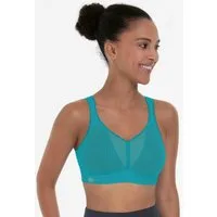 Anita Active Sport-BH Air Control Deltapad doppellagige Cups, gepolsterte Träger, mit Print, feminin, weich