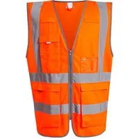 Regatta Professional Warnweste Pro Hi-Vis Executive Vest Warnweste