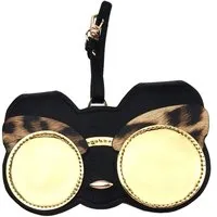 Ella Jonte Brillenetui, Trend-Brillenetui Leo Gold – Stylisches Accessoire für Tasche & Gürtel