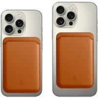 alkaya. Etui Kartenhalter Handy kompatibel mit Magsafe, Kartenfach, Card Holder, langlebiges Material und starke MagSafe-Funktion