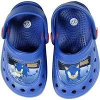 Sonic Sonic Kinder Clogs Hausschuhe Blau Freizeit Clog