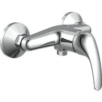 Schütte Duscharmatur ATHOS auswechselbare 35mm Keramik-Kartusche, Brauseschlauchanschluss