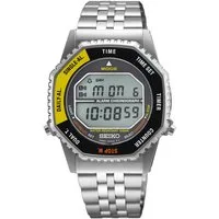 Seiko Digitaluhr SMGG17P1, Quarzuhr, Armbanduhr, Damenuhr, Herrenuhr, Edelstahlarmband, digital