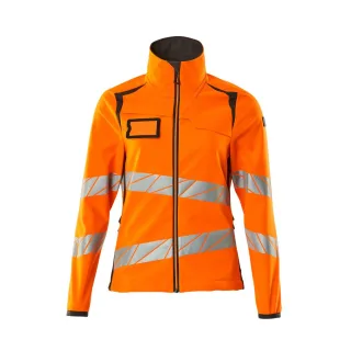 MASCOT Damen Softshell Jacke ACCELERATE SAFE Hi-vis Orange / Dunkelanthrazit XXL - 19012-143-1418-XXL