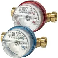 ZAEHLER.de Wasserzähler Qundis Q water 4 Verschraubungs-Wasserzähler Q3 = 2,5 m3/h 80 110 130, (Wasserzähler inkl. Dichtungen und Plobiermaterial), funkvorbereitet für Modularis-Module