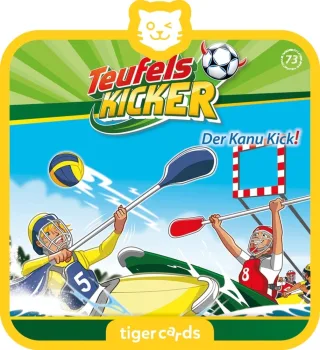 tigermedia tigercard - Teufelskicker Folge 73 Der Kanu Kick Fußball Sport Geschichten