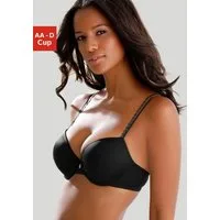 LASCANA Push-up-BH mit Bügel und mit Spaghettiträgern, Dessous