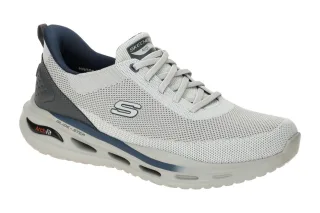 Skechers 210994 LTGY Herren Slipper Grau - ARCH FIT ORVAN KINCADE