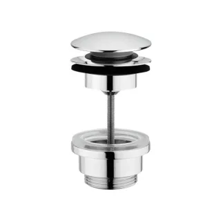 Herzbach Ablaufventil 11.452300.1.01 1 1/4", mit Push-Druckverschluss, chrom