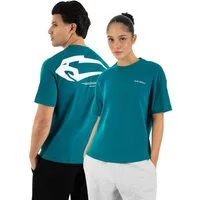 Smilodox T-Shirt Tane, T-Oberteil Unisex Oversize Shirt mit Backprint & Logo Rundhalsausschnitt, Brustlogo, Streetwear, Herren & Damen