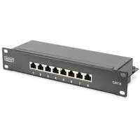 10" Patchpanel Cat6 DN-91608S schwarz