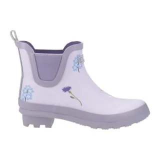 Cotswold Damen Wildblumen Gummistiefel (Flieder)