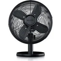Brandson Tischventilator Retro Design, Oszillation, Neigungswinkel ca. 40°, Metallgehäuse, 30W, 28 cm Durchmesser, NTV Sieger 2026, mobiler Lüfter, 3 Geschwindigkeitsstufen, GS-Geprüft