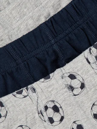 NAME IT - NKMTIGHTS 3P MELANGE FOOTBALL NOOS grey melange - Gr. - 86