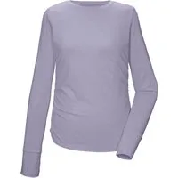 Killtec Langarmshirt KOS 173 WMN LS SHRT Atmungsaktiv, schnelltrocknend, dehnbar, Daumenlöcher, Raffung