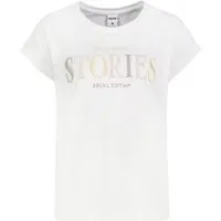 SUBLEVEL T-Shirt Minimalistischer Schriftzug Rundhals Kurzarm Locker (1-tlg) D12022M02878A_T-shirts