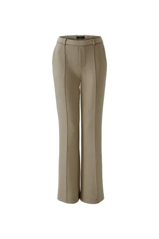 Oui - Hose Flared, lang, high waist - Gr. - 42