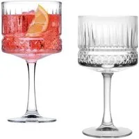 Pasabahce Cocktailglas Pasabahce Gin Tonic/Cocktail Glas Elysia 6er Set, Kristallglas