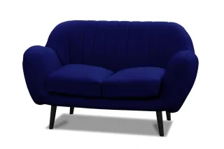 Sofa Designersofa ADAMO 2-Sitzer in diversen Stoff und Farbvarianten