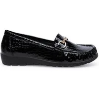 Clara Barson Mokassins WYL0310-XX Schwarz Mokassin