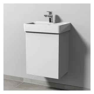 Sanipa 3way Waschtischunterbau zu Laufen Pro S Waschtisch mit 1 Tür, Weiß-Soft SM78343