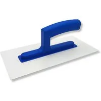 DEWEPRO Glättekelle DEWEPRO Glättkelle, Traufel, Reibebrett aus Kunststoff 270x130mm (PS)
