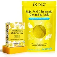 P-Beauty Cosmetic Accessories Gesichtspflege-Set Kurkuma Turmeric Set Seife und Reinigungspads, 1-tlg., Reinigungspads, Seife, Kurkuma
