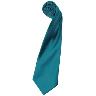 Premier - "Colours" Krawatte für Herren/Damen Unisex (Petrol)