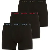 HUGO Boxer BOXERBR TRIPLE (Packung, 3-St., 3er) mit elastischem Bund