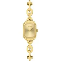 BOSS Quarzuhr HAILEY 1502655, Damenuhr, Armbanduhr, analog, Edelstahlarmband