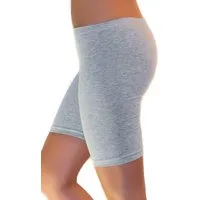 YESET Shorts Damen Shorts Sport Hotpants Farbe HELLGRAU Größe S