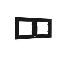 Wall Frame 2, Abdeckung schwarz, für Wall Switch