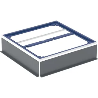 Geberit Duofix Installationsrahmen für Duschfläche bis 100 cm, für fünf Füße: 90x90cm,, 551511001 551511001