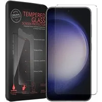 CoolGadget Schutzfolie Panzerfolie für Samsung Galaxy S23, (9H Härtegrad, 2x Schutzglas, 1xReinigungset), Displayfolie Panzer Schutzfolie 2 Stück für Samsung S23 Glas Folie