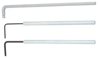 KS Tools Spannrollen-Schlüssel-Satz für 2,0 TDI PD Motoren für VAG, 3-tlg - 400.2150