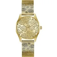 Guess Quarzuhr CALLA GW1040L2, Armbanduhr, Damenuhr, Edelstahlarmband, analog