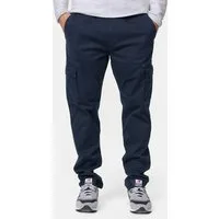 Indicode Cargohose Herren Broadwick Cargo Hose Herrenhose mit einem elastischem Bund und Kordelzug